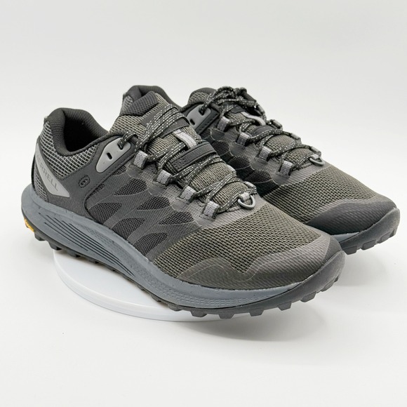 Merrell‎ Nova 3 Black Grey Shoes Size 8.5 Mens J067597 NIB